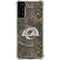 NFL Los Angeles Rams Realtree Xtra Green Camo Galaxy S21 Plus 5G Clear Case