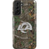 NFL Los Angeles Rams Realtree Xtra Green Camo Galaxy S21 Plus 5G Pro Case