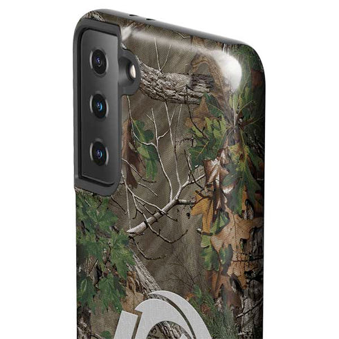 NFL Los Angeles Rams Realtree Xtra Green Camo Galaxy S21 Plus 5G Pro Case