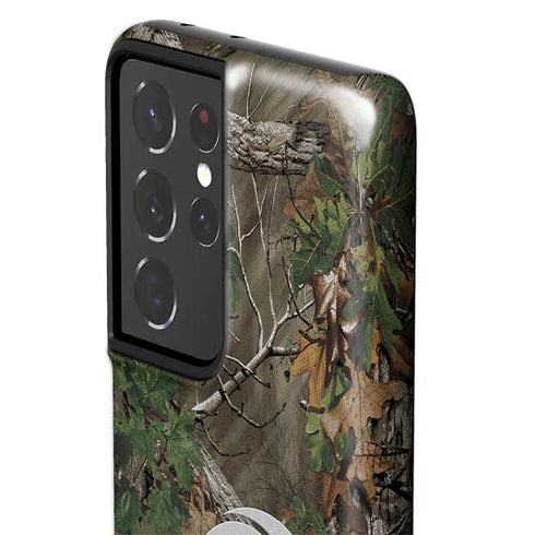 NFL Los Angeles Rams Realtree Xtra Green Camo Galaxy S21 Ultra 5G Pro Case