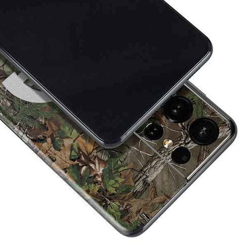 NFL Los Angeles Rams Realtree Xtra Green Camo Galaxy S21 Ultra 5G Skin
