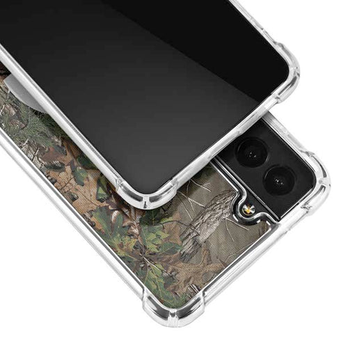 NFL Los Angeles Rams Realtree Xtra Green Camo Galaxy S22 Clear Case