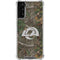 NFL Los Angeles Rams Realtree Xtra Green Camo Galaxy S22 Plus Clear Case