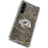 NFL Los Angeles Rams Realtree Xtra Green Camo Galaxy S23 FE Clear Case