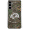 NFL Los Angeles Rams Realtree Xtra Green Camo Galaxy S24 Plus Clear Case