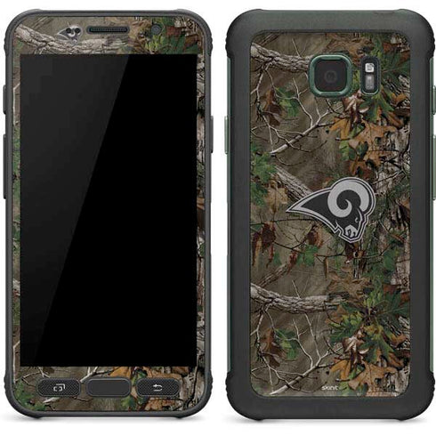 NFL Los Angeles Rams Realtree Xtra Green Camo Galaxy S7 Active Skin
