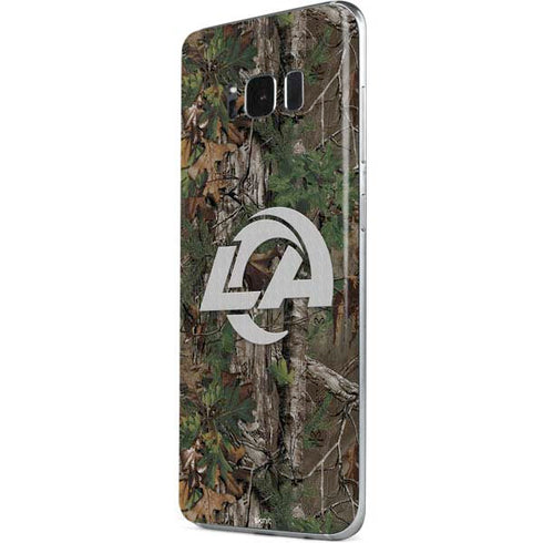 NFL Los Angeles Rams Realtree Xtra Green Camo Galaxy S8 Skin