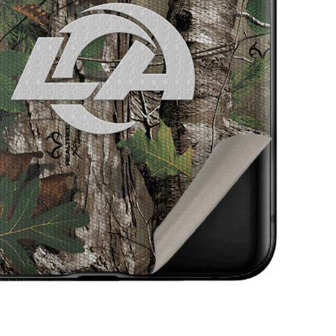 NFL Los Angeles Rams Realtree Xtra Green Camo Galaxy Z Flip Skin
