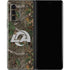 NFL Los Angeles Rams Realtree Xtra Green Camo Galaxy Z Fold2 5G Skin