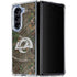 NFL Los Angeles Rams Realtree Xtra Green Camo Galaxy Z Fold5 5G Clear Case