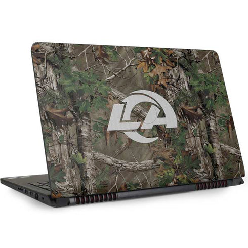 NFL Los Angeles Rams Realtree Xtra Green Camo Dell Inspiron Skin