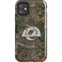 NFL Los Angeles Rams Realtree Xtra Green Camo iPhone 11 Impact Case