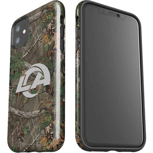 NFL Los Angeles Rams Realtree Xtra Green Camo iPhone 11 Impact Case