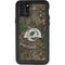 NFL Los Angeles Rams Realtree Xtra Green Camo iPhone 11 Pro Max Waterproof Case
