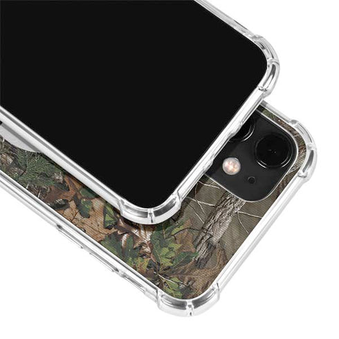 NFL Los Angeles Rams Realtree Xtra Green Camo iPhone 12 Clear Case
