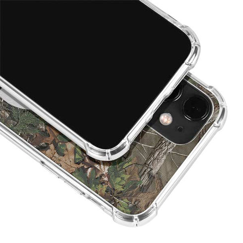 NFL Los Angeles Rams Realtree Xtra Green Camo iPhone 12 Mini Clear Case