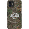 NFL Los Angeles Rams Realtree Xtra Green Camo iPhone 12 Mini Lite Case