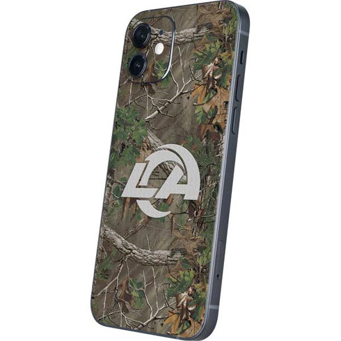 NFL Los Angeles Rams Realtree Xtra Green Camo iPhone 12 Mini Skin