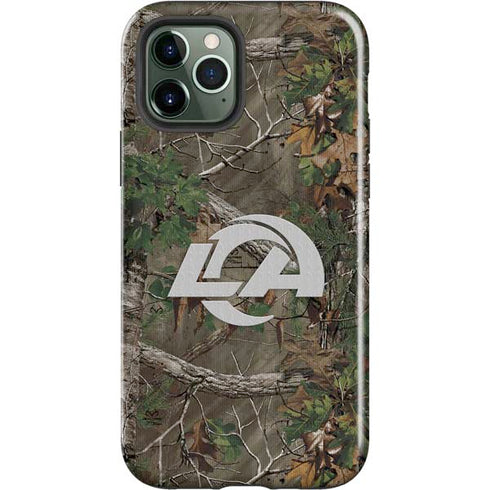 NFL Los Angeles Rams Realtree Xtra Green Camo iPhone 12 Pro Impact Case