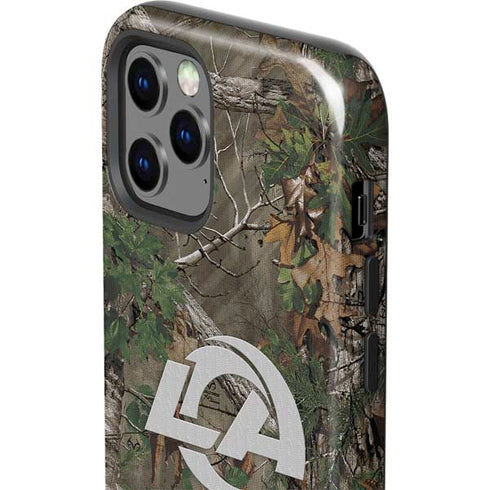 NFL Los Angeles Rams Realtree Xtra Green Camo iPhone 12 Pro Max Impact Case