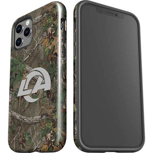 NFL Los Angeles Rams Realtree Xtra Green Camo iPhone 12 Pro Max Impact Case