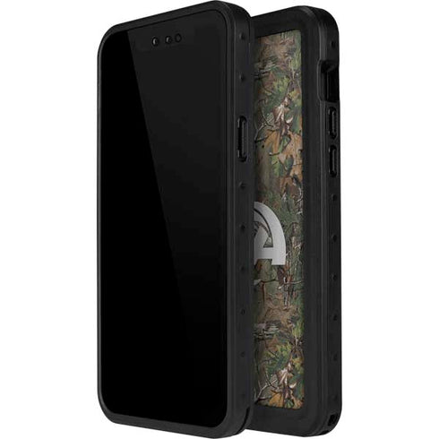 NFL Los Angeles Rams Realtree Xtra Green Camo iPhone 13 Mini Waterproof Case
