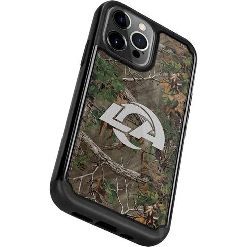 NFL Los Angeles Rams Realtree Xtra Green Camo iPhone 13 Pro Cargo Case