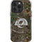 NFL Los Angeles Rams Realtree Xtra Green Camo iPhone 13 Pro Impact Case