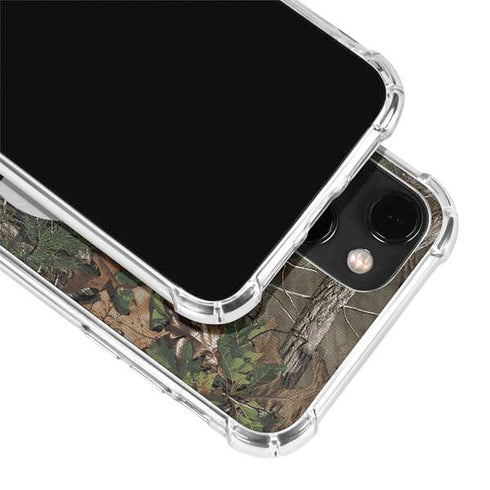 NFL Los Angeles Rams Realtree Xtra Green Camo iPhone 14 Clear Case