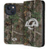 NFL Los Angeles Rams Realtree Xtra Green Camo iPhone 14 Folio Case