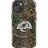 NFL Los Angeles Rams Realtree Xtra Green Camo iPhone 15 Impact Case
