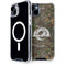 NFL Los Angeles Rams Realtree Xtra Green Camo iPhone 15 Plus MagSafe Case