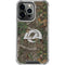NFL Los Angeles Rams Realtree Xtra Green Camo iPhone 15 Pro Clear Case