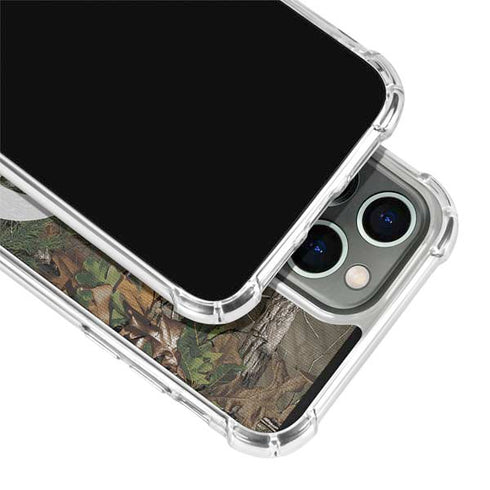 NFL Los Angeles Rams Realtree Xtra Green Camo iPhone 14 Pro Clear Case