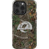 NFL Los Angeles Rams Realtree Xtra Green Camo iPhone 15 Pro Impact Case