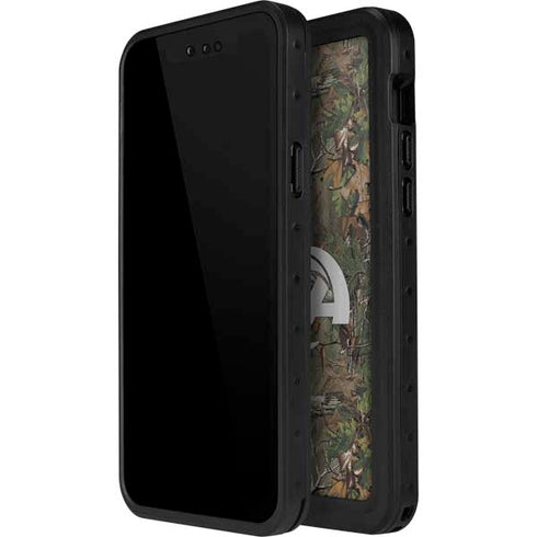 NFL Los Angeles Rams Realtree Xtra Green Camo iPhone 15 Plus Waterproof Case