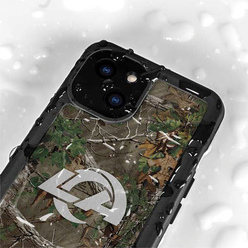 NFL Los Angeles Rams Realtree Xtra Green Camo iPhone 15 Plus Waterproof Case