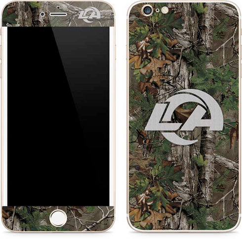 NFL Los Angeles Rams Realtree Xtra Green Camo iPhone 6/6s Plus Skin