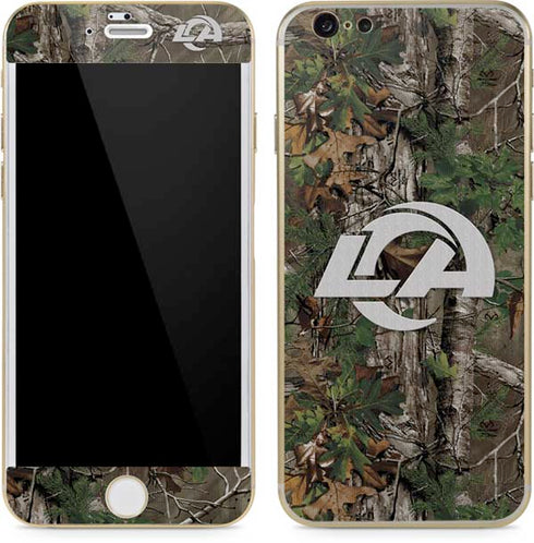 NFL Los Angeles Rams Realtree Xtra Green Camo iPhone 6/6s Skin