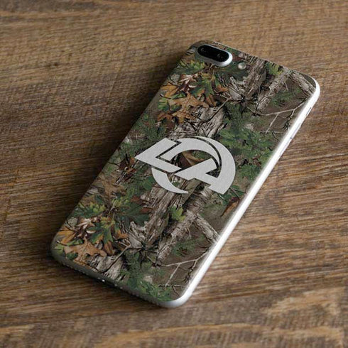 NFL Los Angeles Rams Realtree Xtra Green Camo iPhone 7 Plus Skin