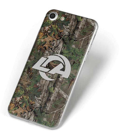 NFL Los Angeles Rams Realtree Xtra Green Camo iPhone 7 Skin