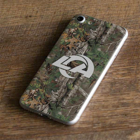 NFL Los Angeles Rams Realtree Xtra Green Camo iPhone 7 Skin