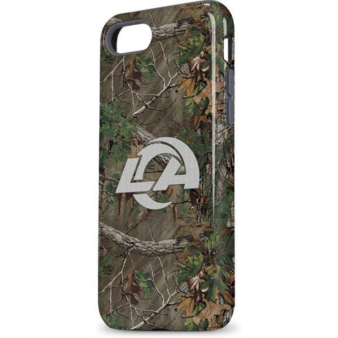 NFL Los Angeles Rams Realtree Xtra Green Camo iPhone 8 Pro Case