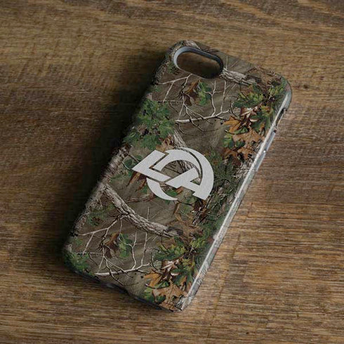 NFL Los Angeles Rams Realtree Xtra Green Camo iPhone 8 Pro Case