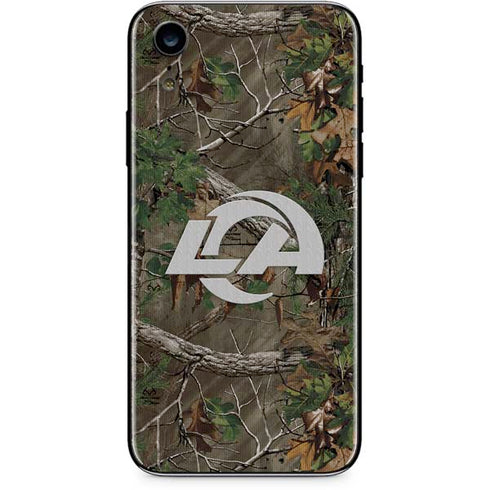 NFL Los Angeles Rams Realtree Xtra Green Camo iPhone XR Skin