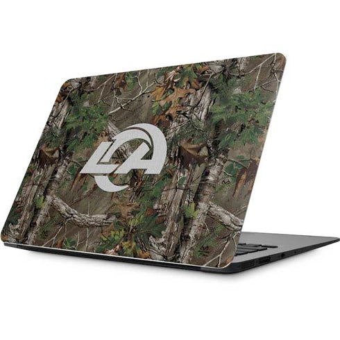 NFL Los Angeles Rams Realtree Xtra Green Camo Apple MacBook Skin