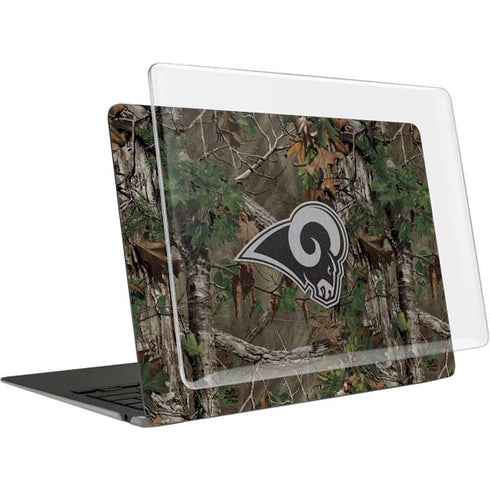 NFL Los Angeles Rams Realtree Xtra Green Camo MacBook Air 13in (2020) Case plus Skin