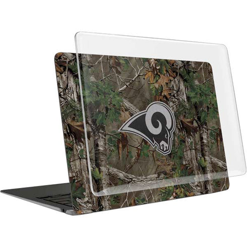 NFL Los Angeles Rams Realtree Xtra Green Camo MacBook Air 13in M1 (2021) Case plus Skin