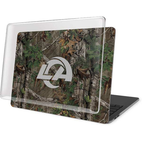 NFL Los Angeles Rams Realtree Xtra Green Camo MacBook Pro 15in (2016-19) Case plus Skin