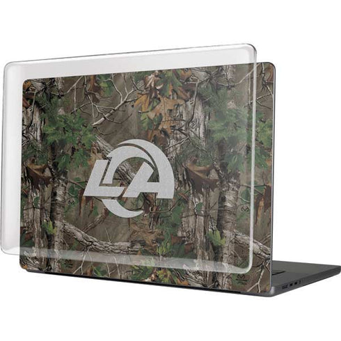NFL Los Angeles Rams Realtree Xtra Green Camo MacBook Pro 16in (2021-25) Case plus Skin